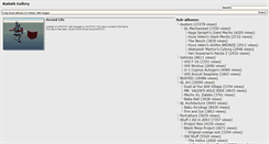 Desktop Screenshot of gallery.kadath.org